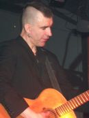 Justin Sullivan - koncert: Justin Sullivan i Dean White (New Model Army), Warszawa 'Riviera-Remont' 20.02.2001