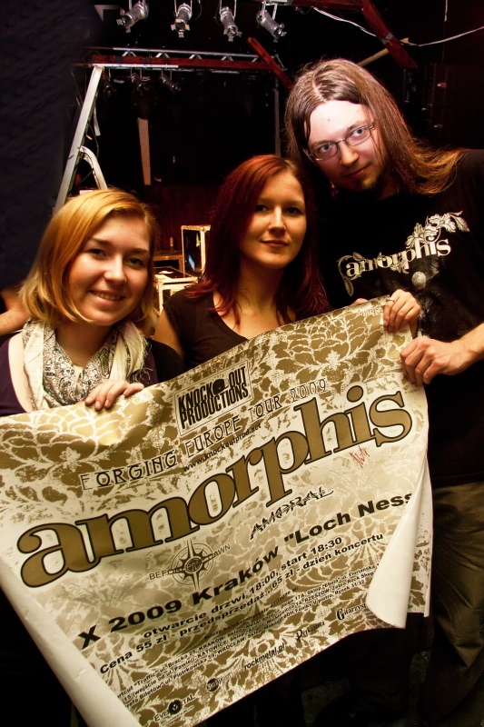 koncert: Amorphis (zdjęcia fanów), Kraków 'Loch Ness' 27.10.2009