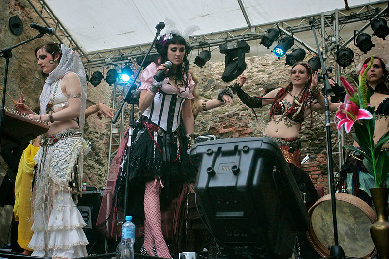 The Violet Tribe - koncert: The Violet Tribe ('Castle Party 2010'), Bolków 'Zamek' 30.07.2010
