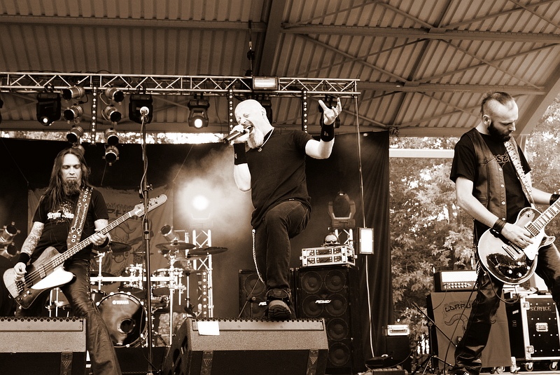 Corruption - koncert: Corruption ('Summer Dying Loud 2011'), Aleksandrów Łódzki 3.09.2011