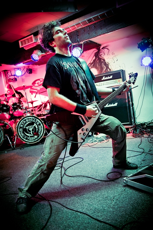 Saratan - koncert: Saratan, Tychy 'Underground Pub' 15.12.2012