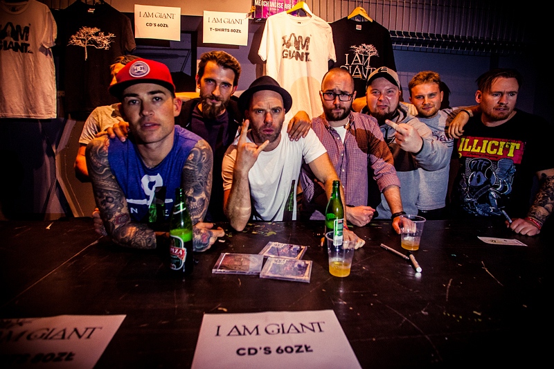 I Am Giant - koncert: I Am Giant, Kraków 'Fabryka' 23.09.2014