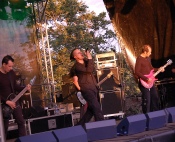 Dreadful Shadows - koncert: Crematory, Fading Colours, Dreadful Shadows (Castle Party 2009), Bolków 25.07.2009