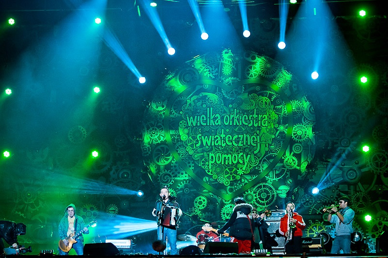 koncert: XIX Finał WOŚP (część 1), Warszawa 'Plac Defilad' 9.01.2011