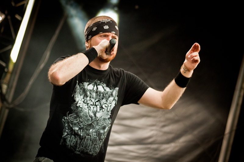 Hatebreed - koncert: Hatebreed ('Brutal Assault 2012'), Jaromer 10.08.2012