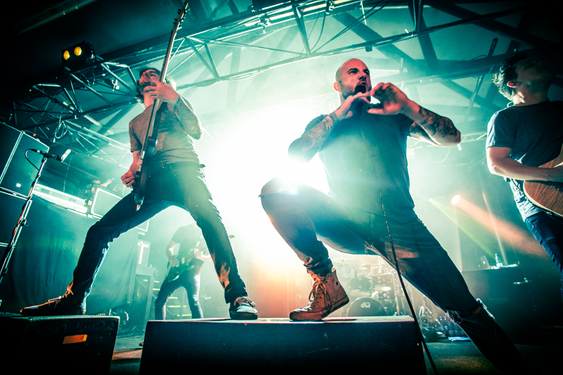 August Burns Red - koncert: August Burns Red, Katowice 'Mega Club' 27.06.2016