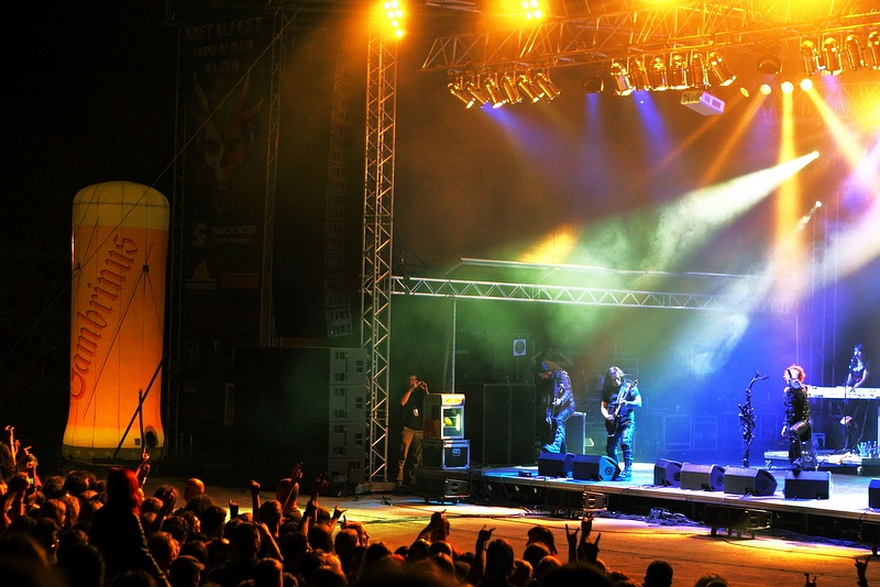 Cradle Of Filth - koncert: Cradle Of Filth ('Metalfest 2011'), Pilzno 'Amfiteatr Lochotin' 4.06.2011