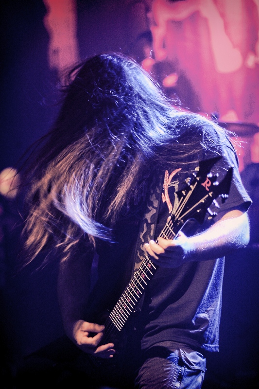 Cannibal Corpse - koncert: Cannibal Corpse ('Full Of Hate 2012'), Praga 'KC Vltavska' 23.02.2012