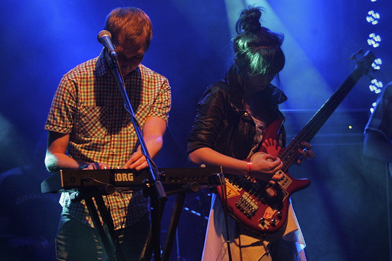 Poupee F - koncert: Metazen, Poupee F (Asymmetry Festival 4.0), Wrocław 'Browar Mieszczański' 4.05.2012