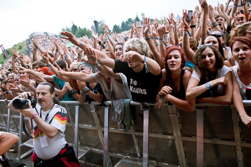 The Kooks - koncert: The Kooks ('Rock For People 2012'), Hradec Kralove 5.07.2012