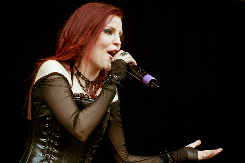 Sirenia - koncert: Sirenia ('Masters Of Rock 2012'), Vizovice 13.07.2012