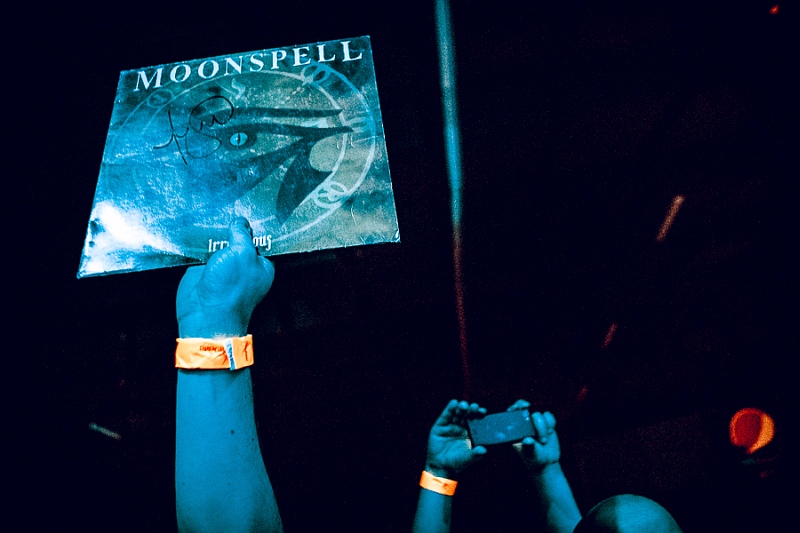 Moonspell - koncert: Moonspell, Warszawa 'Progresja Music Zone' 20.12.2014