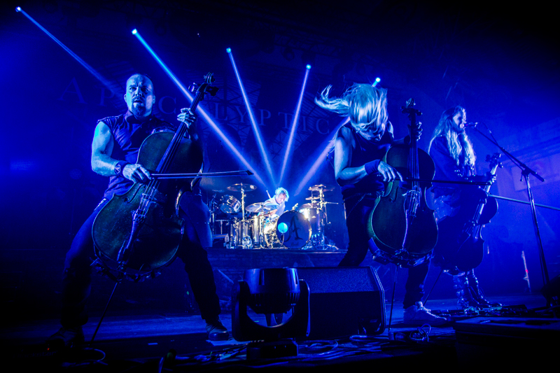 Apocalyptica - koncert: Apocalyptica, Kraków 'Hala Wisły' 8.10.2015