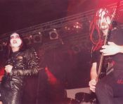 Cradle Of Filth - koncert: Cradle Of Filth, Christian Death, Usurper, Behemoth, Kraków 'Klub 38' 2.12.2000