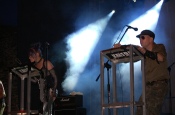 KMFDM - koncert: Front 242, Diary Of Dreams, KMFDM (Castle Party 2009), Bolków 26.07.2009