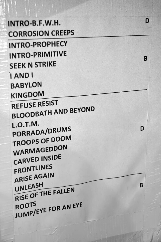 Soulfly - koncert: Soulfly, Los Pierdols, Kraków 'Loch Ness' 12.06.2010