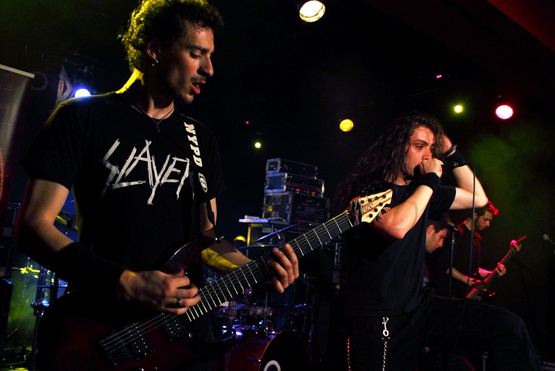 Adimiron - koncert: Suicidal Angels, Resistance, Adimiron, Wrocław 'Firlej' 31.03.2011
