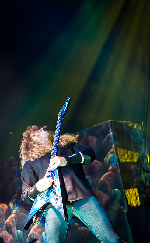 Megadeth - koncert: Megadeth, Łódź 'Hala Arena' 11.04.2011