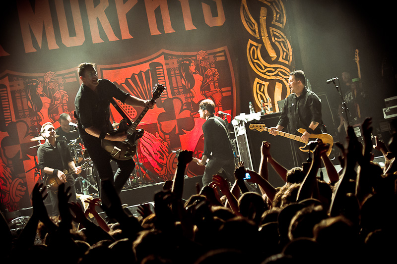 Dropkick Murphys - koncert: Dropkick Murphys, Warszawa 'Stodoła' 24.01.2012