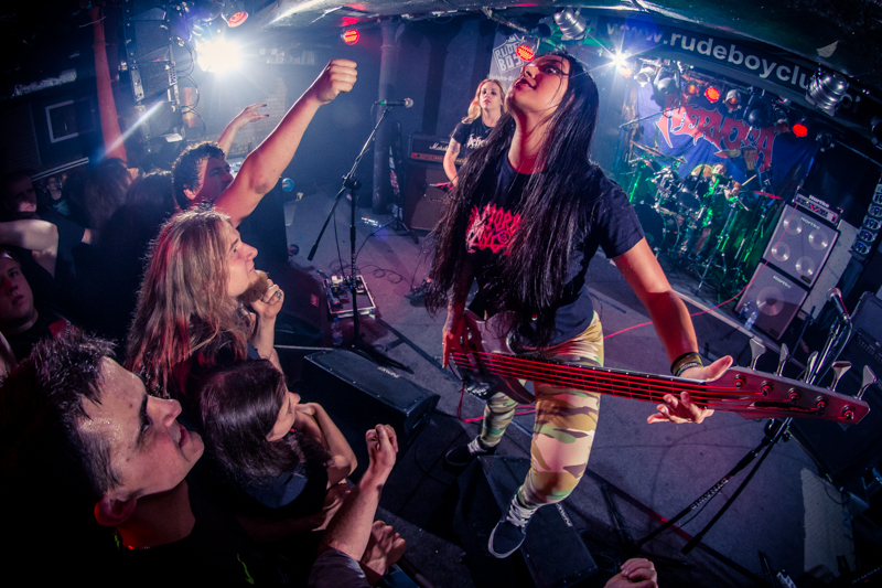 Nervosa - koncert: Nervosa, Bielsko-Biała 'Rude Boy Club' 15.07.2015