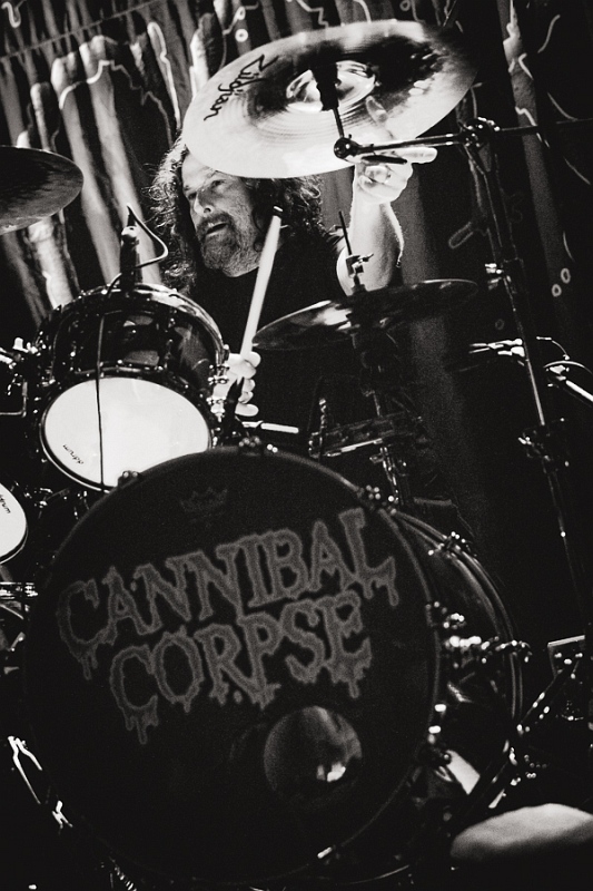 Cannibal Corpse - koncert: Cannibal Corpse, Warszawa 'Progresja Music Zone' 17.11.2014