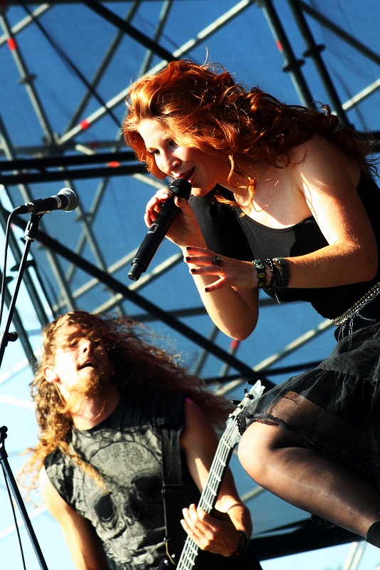 Delain - koncert: Delain ('Masters Of Rock 2011'), Vizovice 17.07.2011