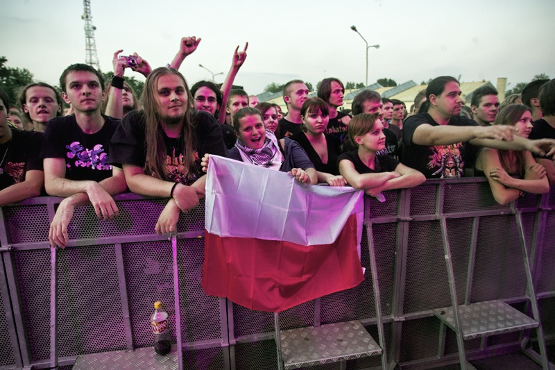 koncert: Sabaton, Primal Fear - zdjęcia fanów, Wrocław 'Zajezdnia MPK' 2.09.2011