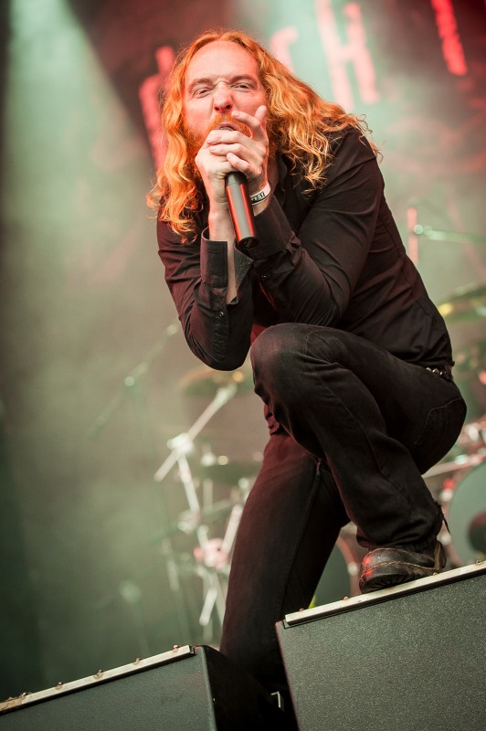 Dark Tranquillity - koncert: Dark Tranquillity ('Metalfest 2012'), Jaworzno 'Zalew Sosina' 3.06.2012