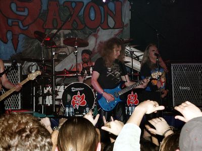 Saxon - koncert: Saxon, Warszawa 'Proxima' 25.10.2004