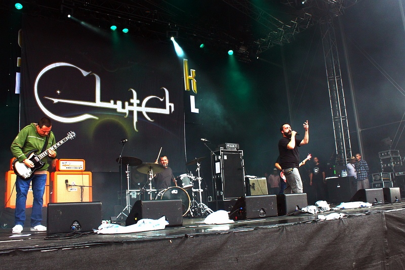 Clutch - koncert: Clutch, The Haunted ('Sweden Rock Festival 2011'), Solvesborg 9.06.2011