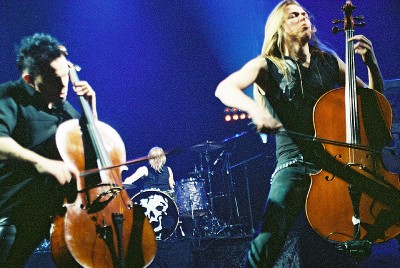 Apocalyptica - koncert: Metalmania 2005 (duża scena), Apocalyptica, Katowice 'Spodek' 12.03.2005