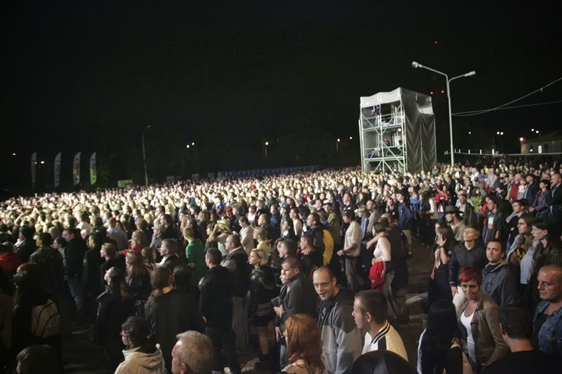 koncert: 'Legendy Rocka w XXX rocznicę Solidarności' - zdjęcia fanów, Wrocław 'Zajezdnia MPK' 27.08.2010