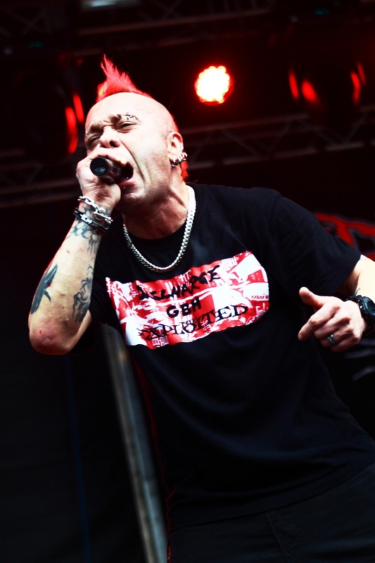 The Exploited - koncert: Exodus, The Exploited ('Brutal Assault 2011'), Jaromer 'Twierdza Josefov' 12.08.2011