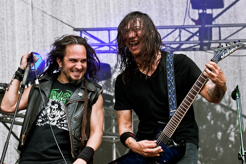 Death Angel - koncert: Death Angel ('Metalfest 2012'), Jaworzno 'Zalew Sosina' 3.06.2012