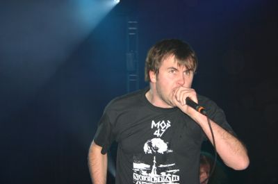 Napalm Death - koncert: Metalmania 2005 (duża scena), Napalm Death, Katowice 'Spodek' 12.03.2005