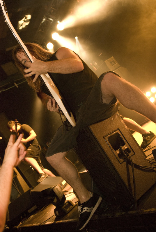 Unearth - koncert: Unearth (Show No Mercy #25), Warszawa 'Progresja' 25.09.2009