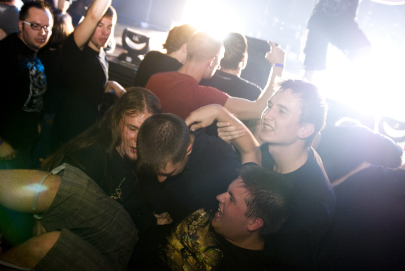 Unearth - koncert: Unearth (Show No Mercy #25), Warszawa 'Progresja' 25.09.2009