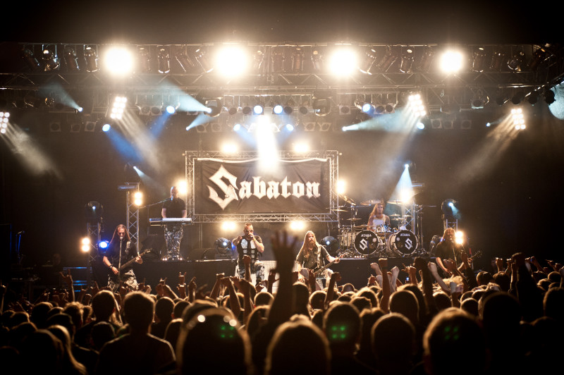 Sabaton - koncert: Sabaton ('Military Camp Festival 2010'), Warszawa 'WAT' 6.06.2010