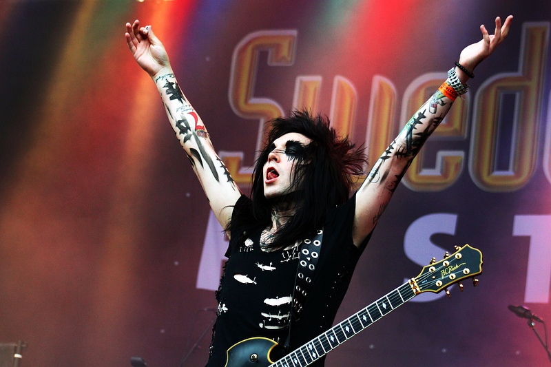 Black Veil Brides - koncert: Necronaut, Black Veil Brides ('Sweden Rock Festival 2011'), Solvesborg 8.06.2011