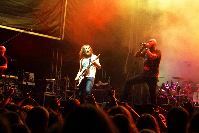 Soilwork - koncert: Cathedral, Soilwork ('Brutal Assault 2011'), Jaromer 'Twierdza Josefov' 12.08.2011