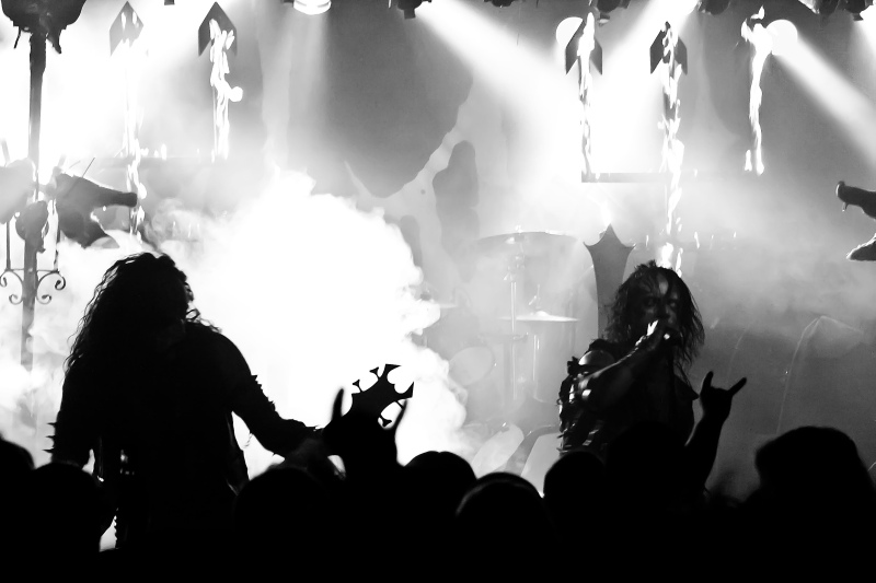 Watain - koncert: Watain, Destroyer 666, Kraków 'Loch Ness' 17.10.2010