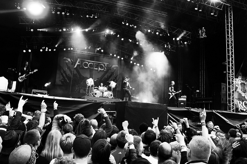 Accept - koncert: Saxon, Accept ('Sweden Rock Festival 2011'), Solvesborg 9.06.2011