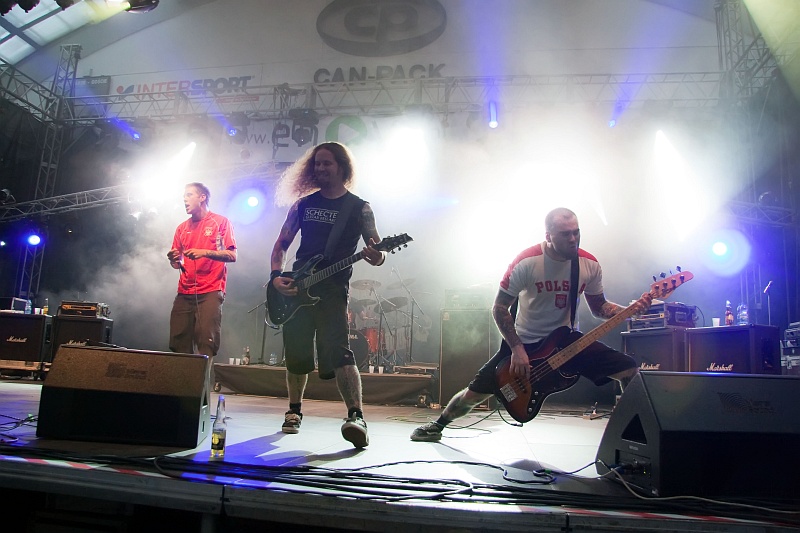 Hatesphere - koncert: Hatesphere (Knock Out Festival), Kraków 'Hala Wisły' 12.07.2009