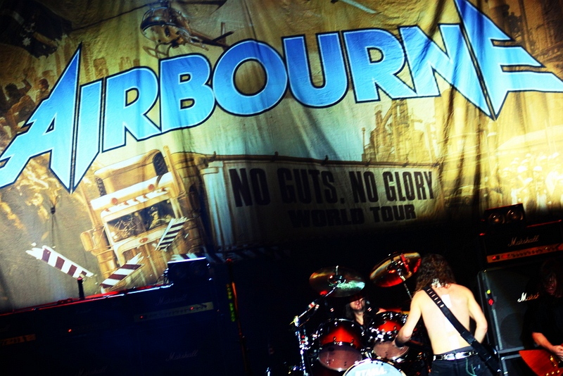 Airbourne - koncert: Airbourne ('Masters Of Rock 2011'), Vizovice 15.07.2011