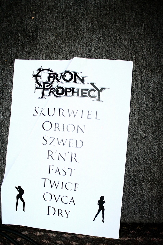 Orion Prophecy - koncert: Orion Prophecy, Chorzów 'Leśniczówka' 7.01.2012