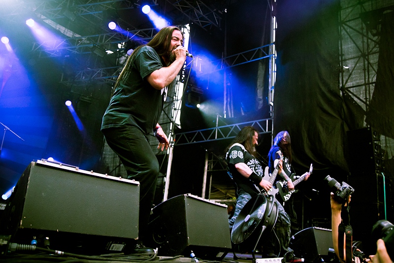 Onslaught - koncert: Onslaught ('Metalfest 2013'), Jaworzno 'Zalew Sosina' 22.06.2013