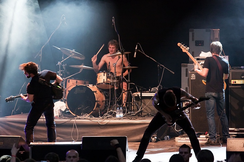 The Dillinger Escape Plan - koncert: Dillinger Escape Plan (Knock Out Festival), Kraków 'Hala Wisły' 12.07.2009