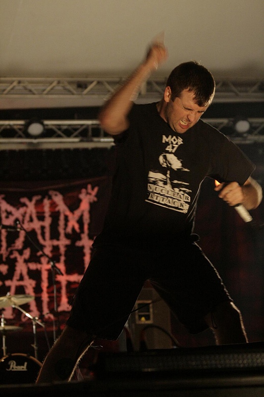 Napalm Death - koncert: Napalm Death, Koszalin 'Amfiteatr' 21.08.2010