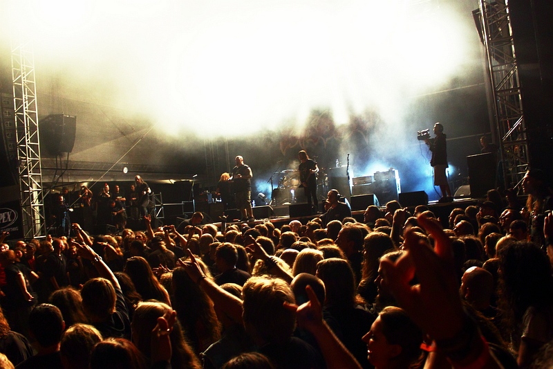 Exodus - koncert: Exodus, The Exploited ('Brutal Assault 2011'), Jaromer 'Twierdza Josefov' 12.08.2011