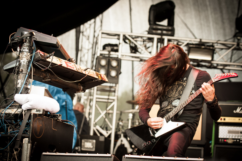 Moonspell - koncert: Moonspell ('Metalfest 2012'), Jaworzno 'Zalew Sosina' 1.06.2012